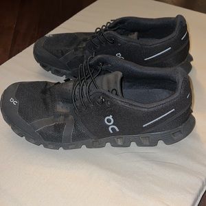 COPY - On Cloud all black sneakers. Excellent condition!